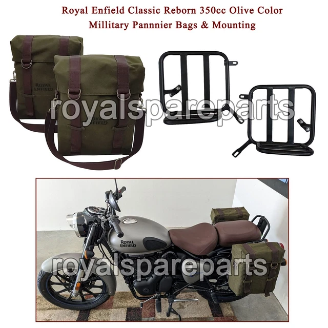 military panniers for royal enfield