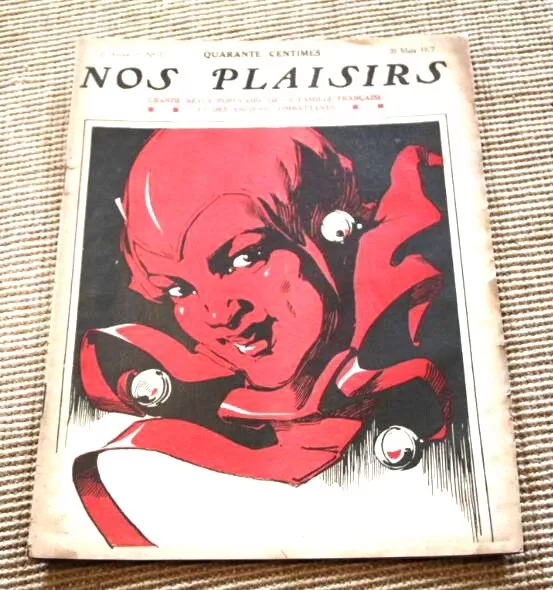 Nos plaisirs grande revue populaire de la famille Française 20 Mars 1927 n°12