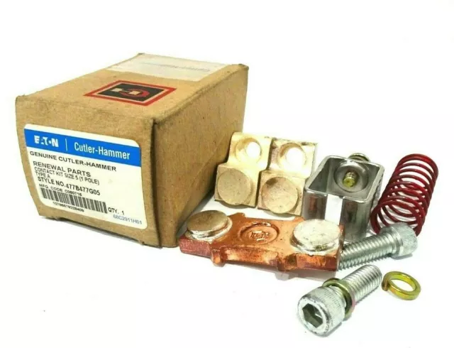 Nuevo EATON CUTLER HAMMER 477B477G05 Contacto Kit 1 Polo Talla 5