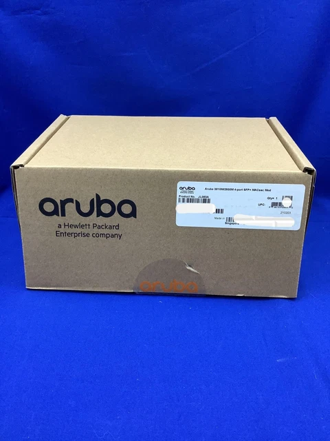 JL083A HPE HP Aruba 3810M/2930M 4SFP+ MACsec Module New in opened Box ...