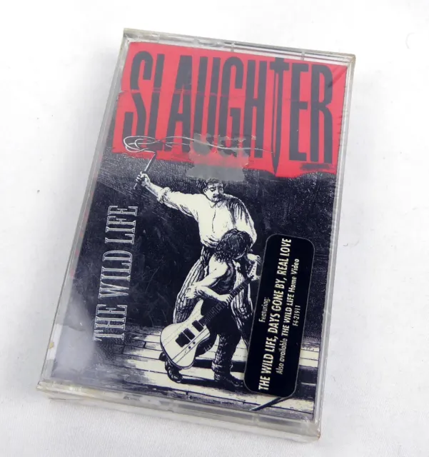 Musikkassette - SLAUGHTER - The Wild Life - BRANDNEU -  Tape MC - in Folie