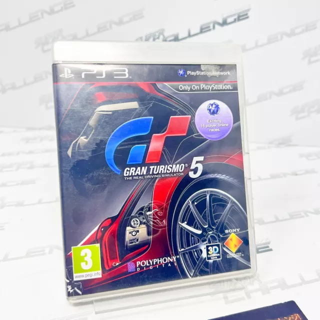 Gran Turismo 5 PS3 PlayStation 3 PAL/UK Tested Complete with Manual