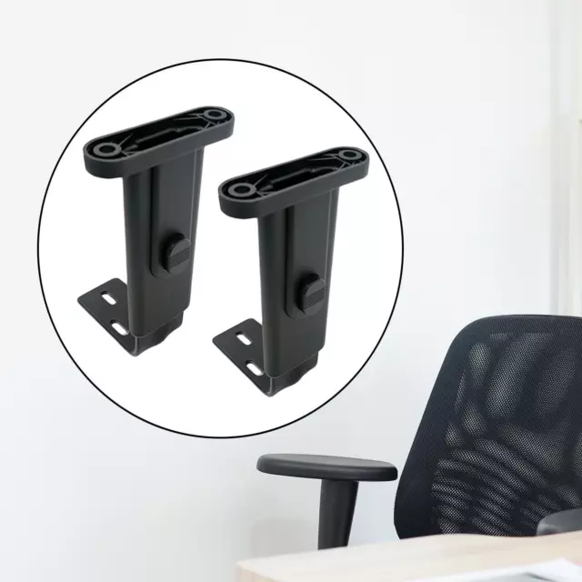 Height Adjustable Chair Armrest Pair Home Simple Installation Chair Arms