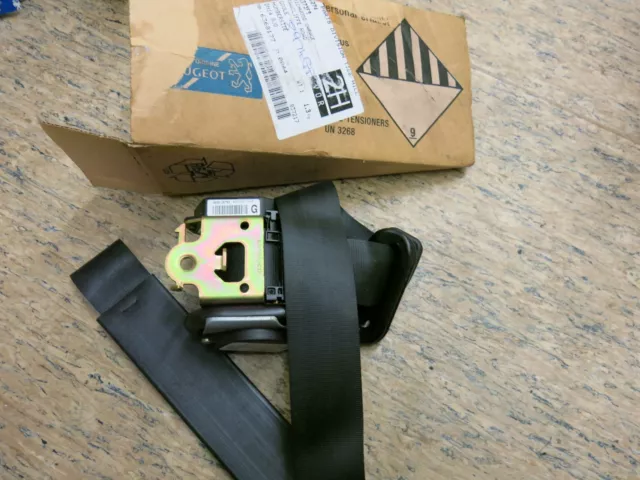 Ceinture de securite avant gauche 206 sale