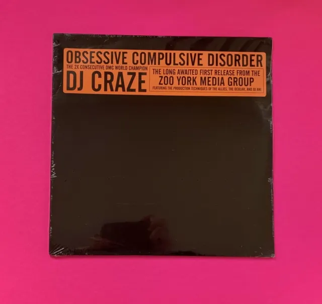 DJ Craze ‎– Obsessive Compulsive Disorder Double LP