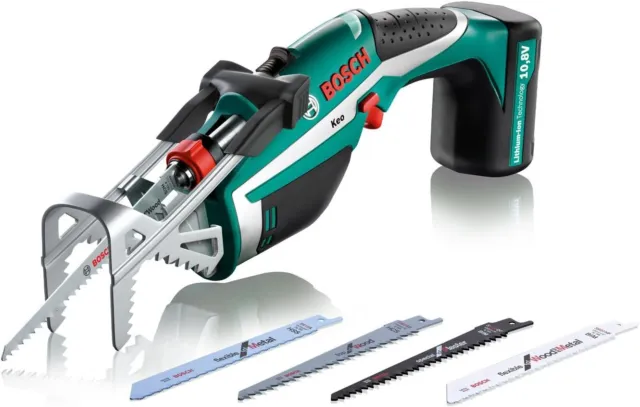 Bosch Keo Gartensäge Set 10,8V Li-Ion + 5 Sägeblätter