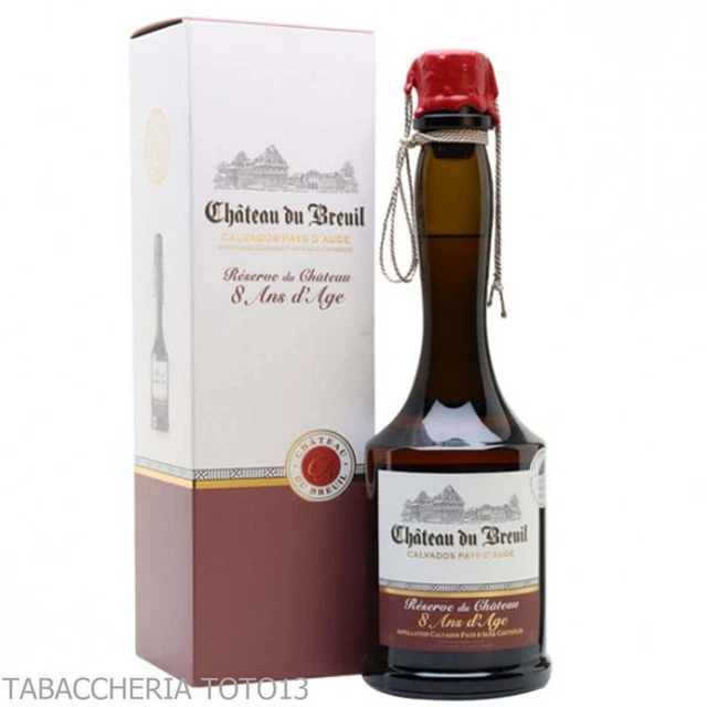 Calvados Chateau Du Breuil 8 ans Vol.40% Cl.70
