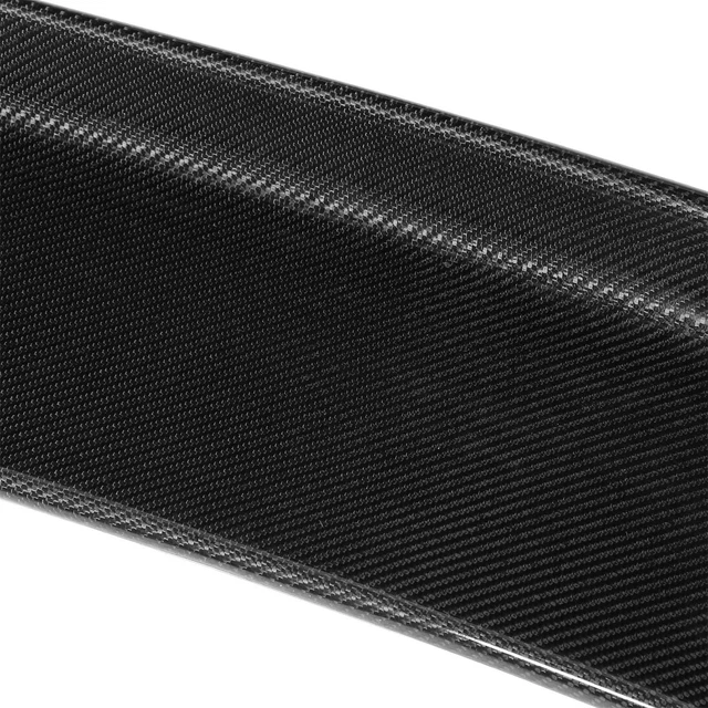 DREAMIZER Carbon Fiber Look Rear Trunk Spoiler Lip – Adjustable 45-53 Inch – For Chrysler 300 300C, Glossy Black