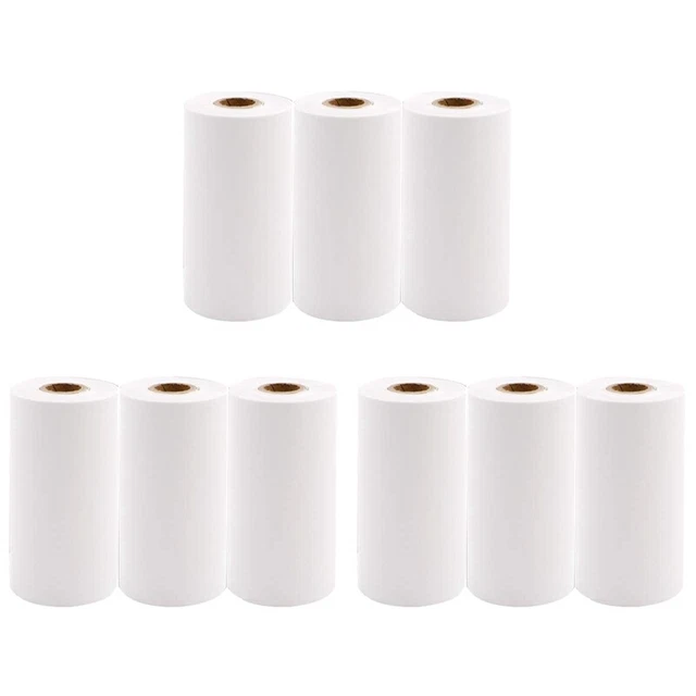 9 foto termiche stampabili 57X30 mm per stampante P1 P2 W8E7
