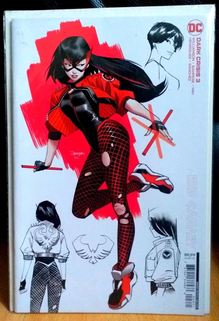Dark Crisis #3 🔥Dan Mora Variant - 1st App & Cover Red Canary🔥 2022 DC COMIC
