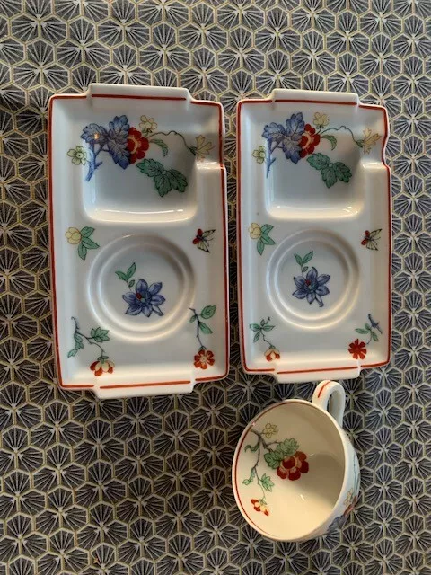 Théodore Haviland Limoges Tasse à Thé et Soucoupe FRANCE