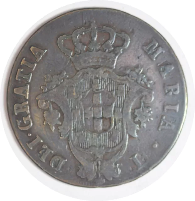 Acores D. Maria I - 20 reis 1795 RECOINED RARE See!