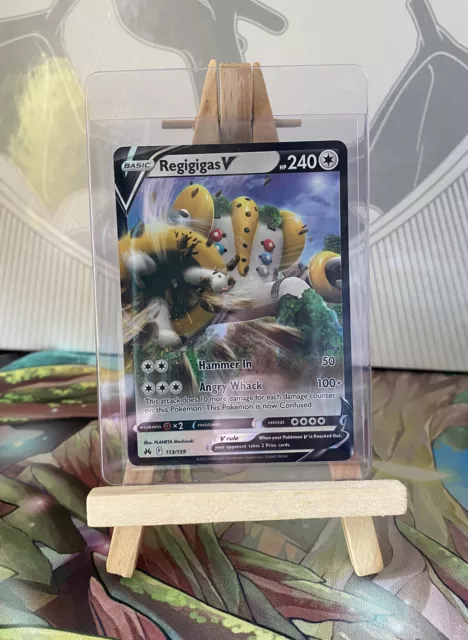 Cartão Regigigas Vastro Pokémon (Zénith Supremo) em segunda mão