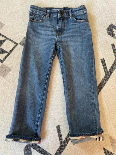 Burberry Boys Jeans - Size 6 - Washed But Never Worn