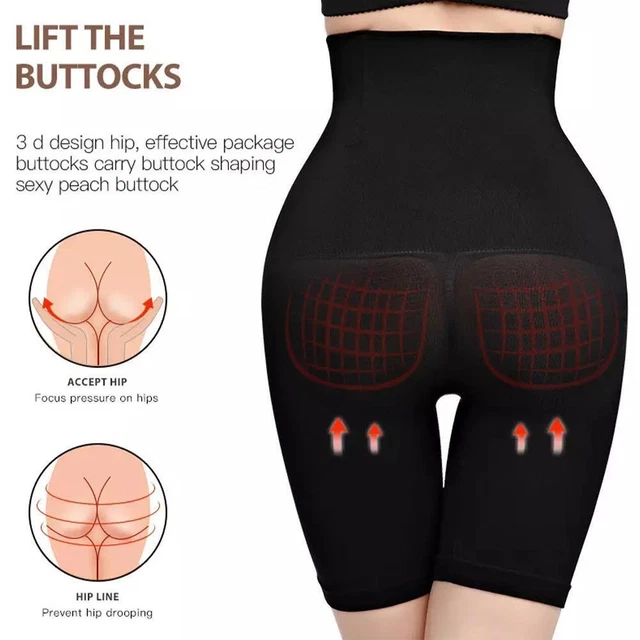 Shapewear slimmer cosce senza cuciture da donna e pantaloni colletto, sollevamento pancia N0M5