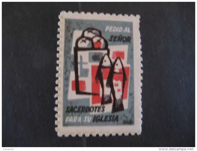 Priester Priest Religion Poster Stamp Label Vignette VI � Eta Uhrwerk