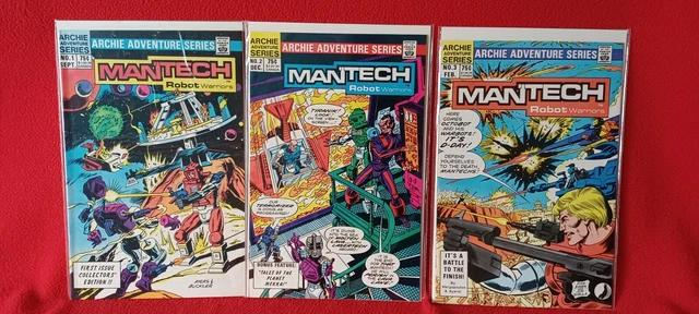 Archie Comics Mantech 1-2-3 VVF/NM