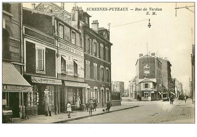 92.SURESNES.n°173.SURESNES-PUTEAUX.RUE DE VERDUN.BILLARD'S CLUB