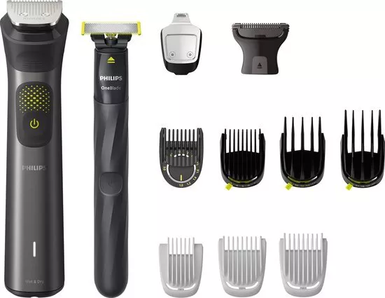 Philips All-in-One Series 9000 – MG9540/15 – 13-in-1-Trimmer-Set für Bart- und K