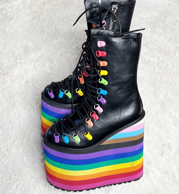 Obsidian wasteland buckled clearance boots