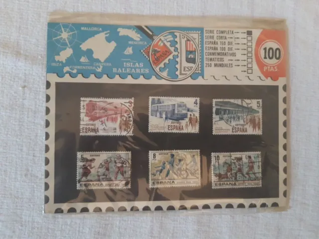Briefmarkenkonvolut Spanien 1979 orginalverpackt