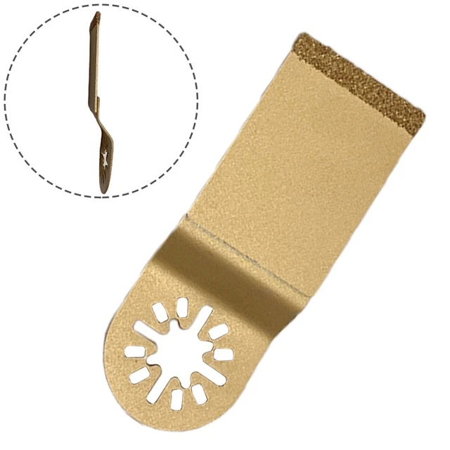 Lama multiutensile oro diamante metallo duro di alta qualità per una tenuta finemente superiore