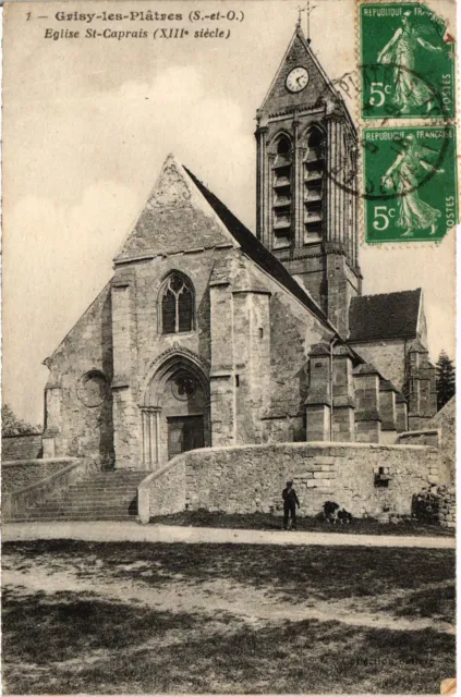 CPA Grisy les Platres Eglise St-Caprais FRANCE (1309928)