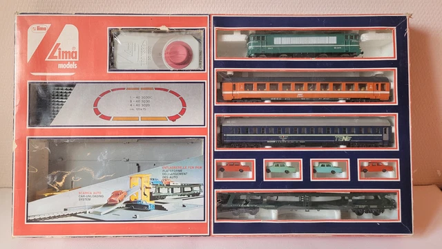 LIMA HO COFFRET PARIS NICE 3000 TRAIN ELECTRIQUE BB 9210