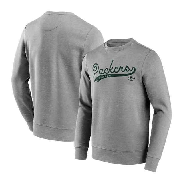 Green Bay Packers Sweatshirt (Size M) Men's NFL Retro Wordmark Sweat