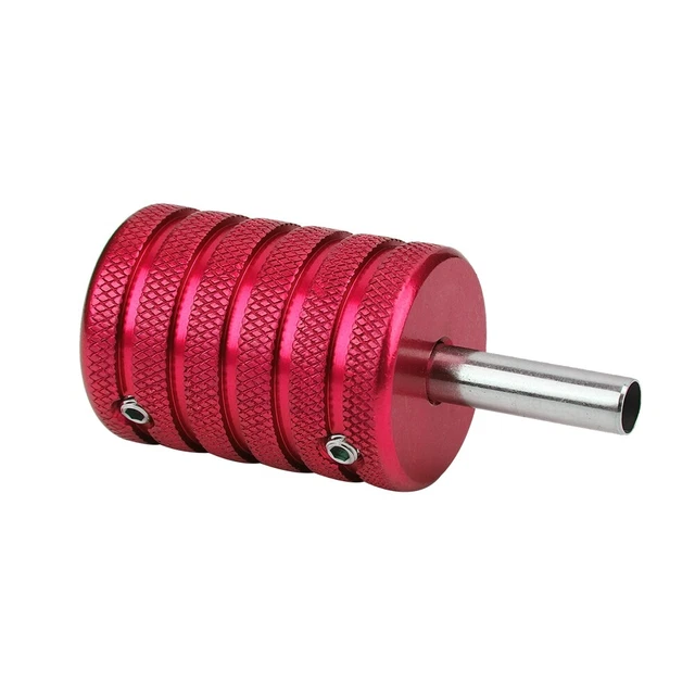 (BLEU)35mm Alliage 'aluminium De Tatouage Molette Grip Tube Tube Machine De