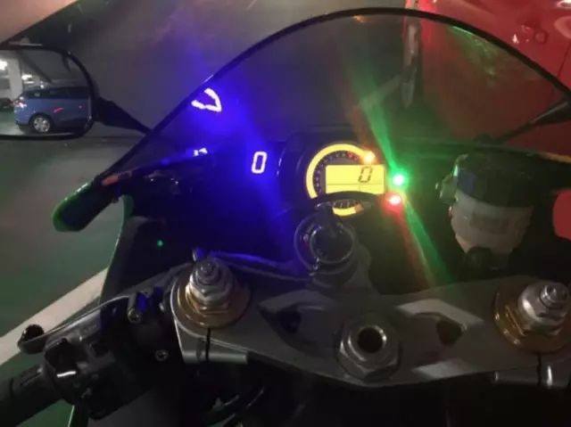 Gear Indicator KAWASAKI Er6, Versys, Z750, Z800, Zx 6r, 9r, 10r, Zx 12r...