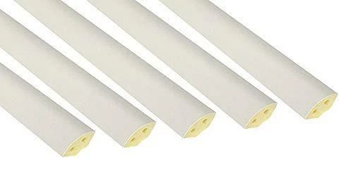 Quadrante bianco 19 mm 1 metro UPVC lunghezza taglio: finitura angolo interno (per in