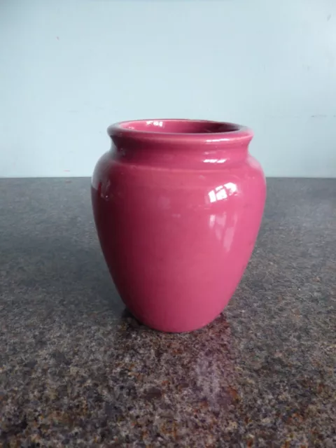 Govancroft Stoneware Pottery - Vase / Jar - Pink