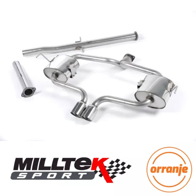 Milltek MINI Cooper S R52 R53 Exhaust System Cat Back Resonated OR Non-Resonated