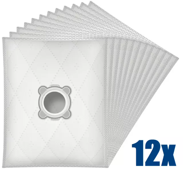 12x Sacs d'aspirateur pour Rowenta Spaceo 1900W