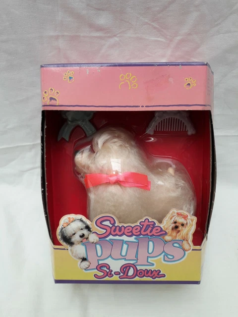Sweetie Pups Hasbro 1989 Boîte Occasion Poupée Vintage Sweetie Pups Si-Doux Hasbro 1989 - Boîte Originale #2 A-15 (Occasion) Poupée Vintage Hasbro