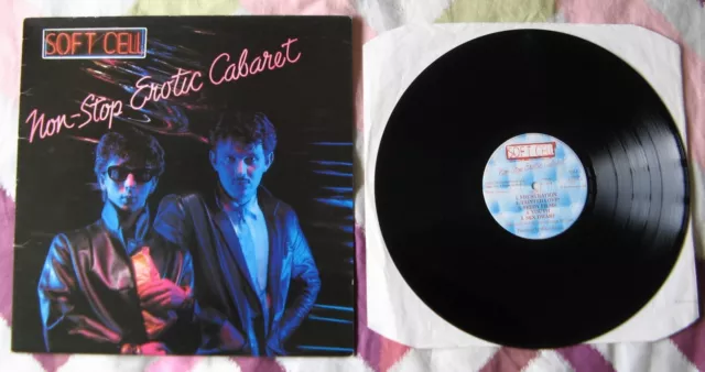Soft Cell Non-Stop Erotisches Kabarett VINYL LP 1981 einige bizarre Sehr guter Zustand