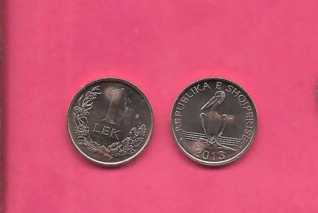 Albania Km75 1996 Vf-Very Fine Circulated  Old Vintage Lek  Coin