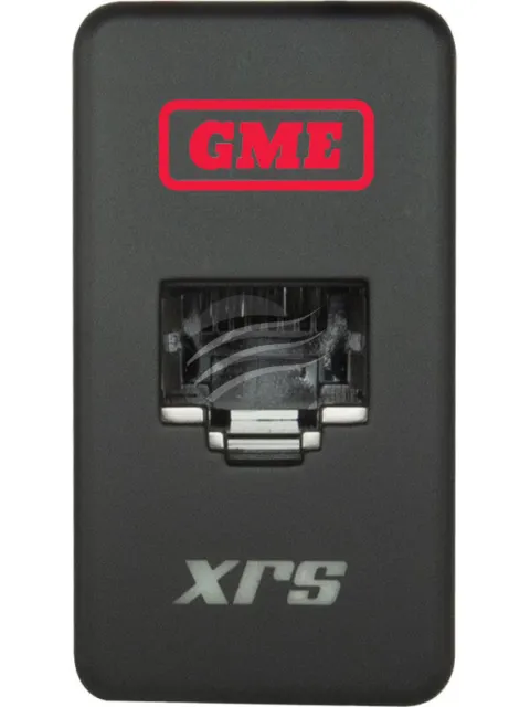 GME Rj45 Type 4 Pass Through Adaptor Red LED Suits Isuzu (XRS-RJ45R4)