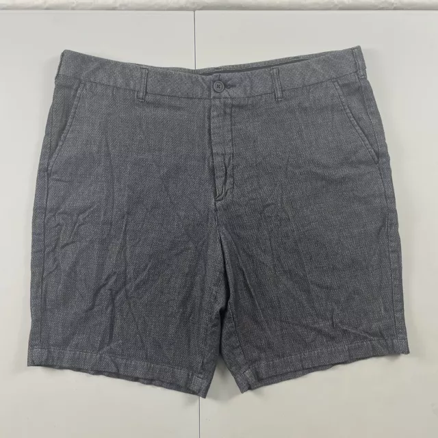 Marc Anthony Shorts Mens Size 40 Slim Fit Stretch Waist Gray