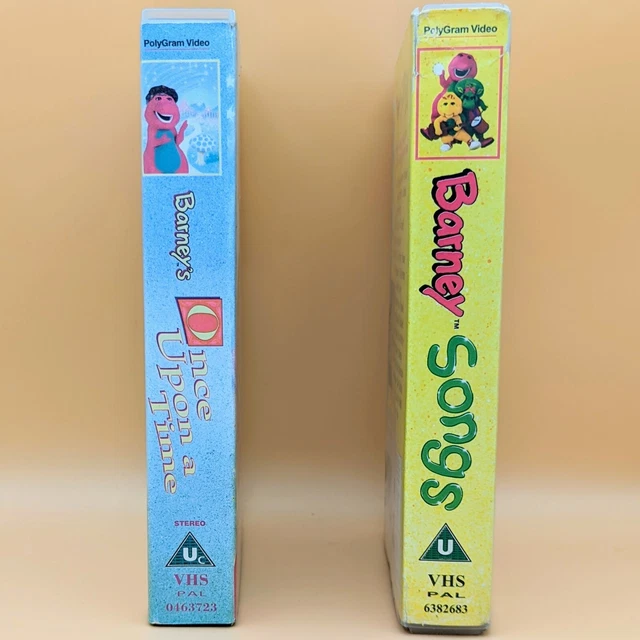 2-vhs-tapes-barney-songs-barney-s-once-upon-a-time-sing-along