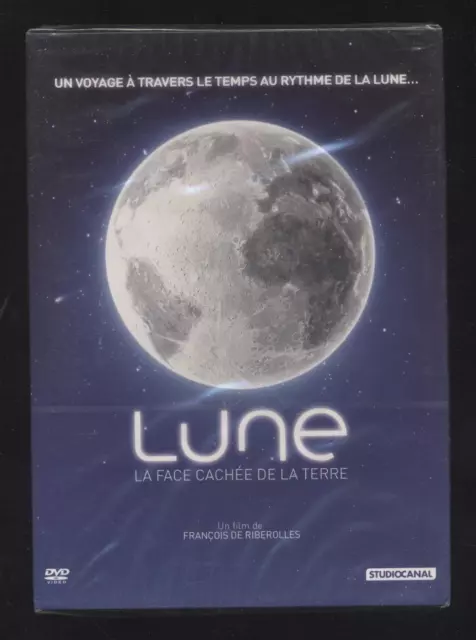 NEUF DVD LUNE LA FACE CACHÉE DE LA TERRE FRANCOIS DE RIBEROLLES documentaire