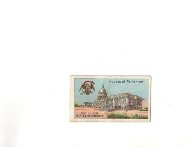 Cigarette Type card Anonymous The united States of America Houses of Parliament