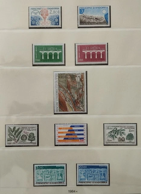 Andorre Espagnole 2007 - Feuille Art 340 MNH - Timbre Collection Peinture