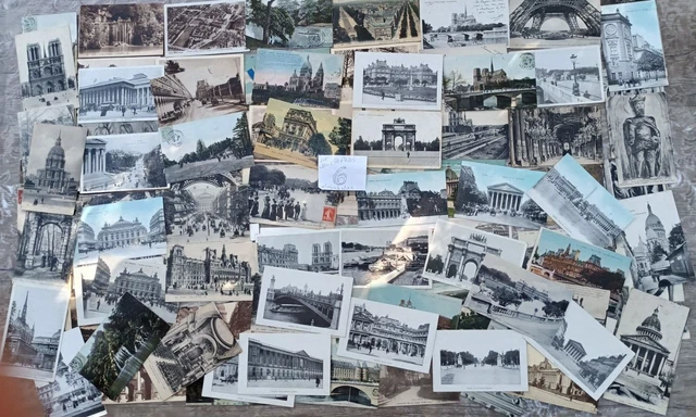 Superbe Lot de 100 CPA de Paris n0  6