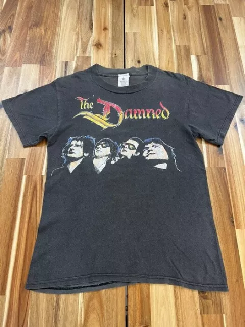 Rare The Damned Band Black Cotton Shirt Gift For Fans LAN4916