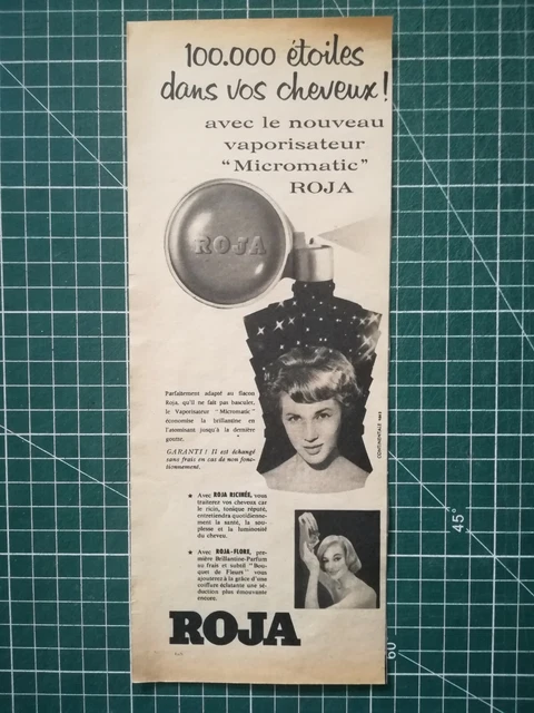 Publicité Ancienne ROJA Brillantine - 1942, Brenot, 27x35 Cm