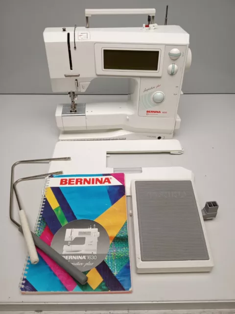 Bernina 1630 Inspiration Plus Sewing Machine w/Hard Cover and Accessories