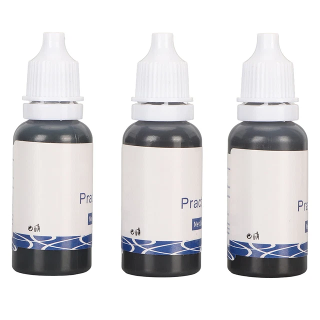 Eyebrow Tattoo Pigment Ink Set 3 Colors Brow Microblading Practice Semi Perm Sd0