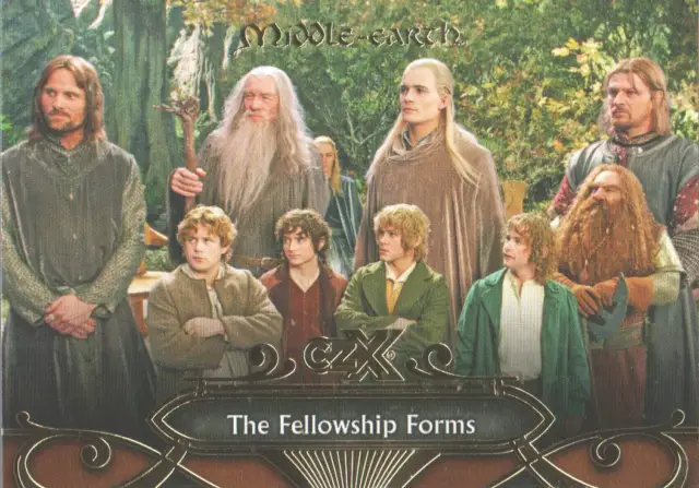 2022 CZX Middle-Earth LOTR Trading Card #26 The Fellowship Forms
